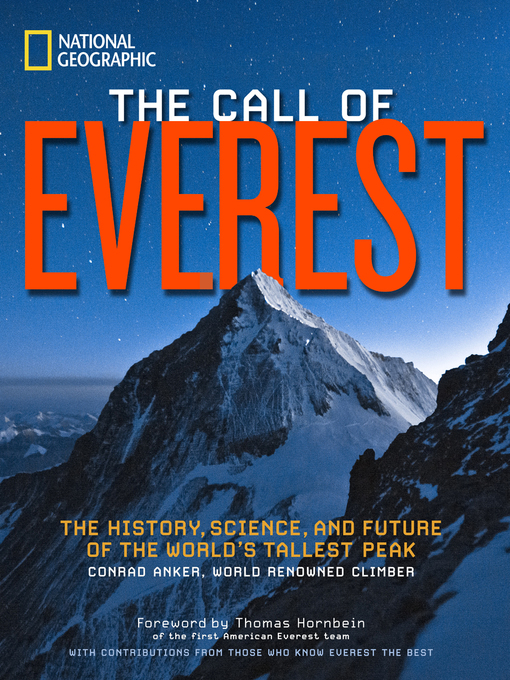 Title details for The Call of Everest by Conrad Anker - Wait list